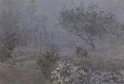 Alfred Sisley Fog,Voisins (san35) oil on canvas